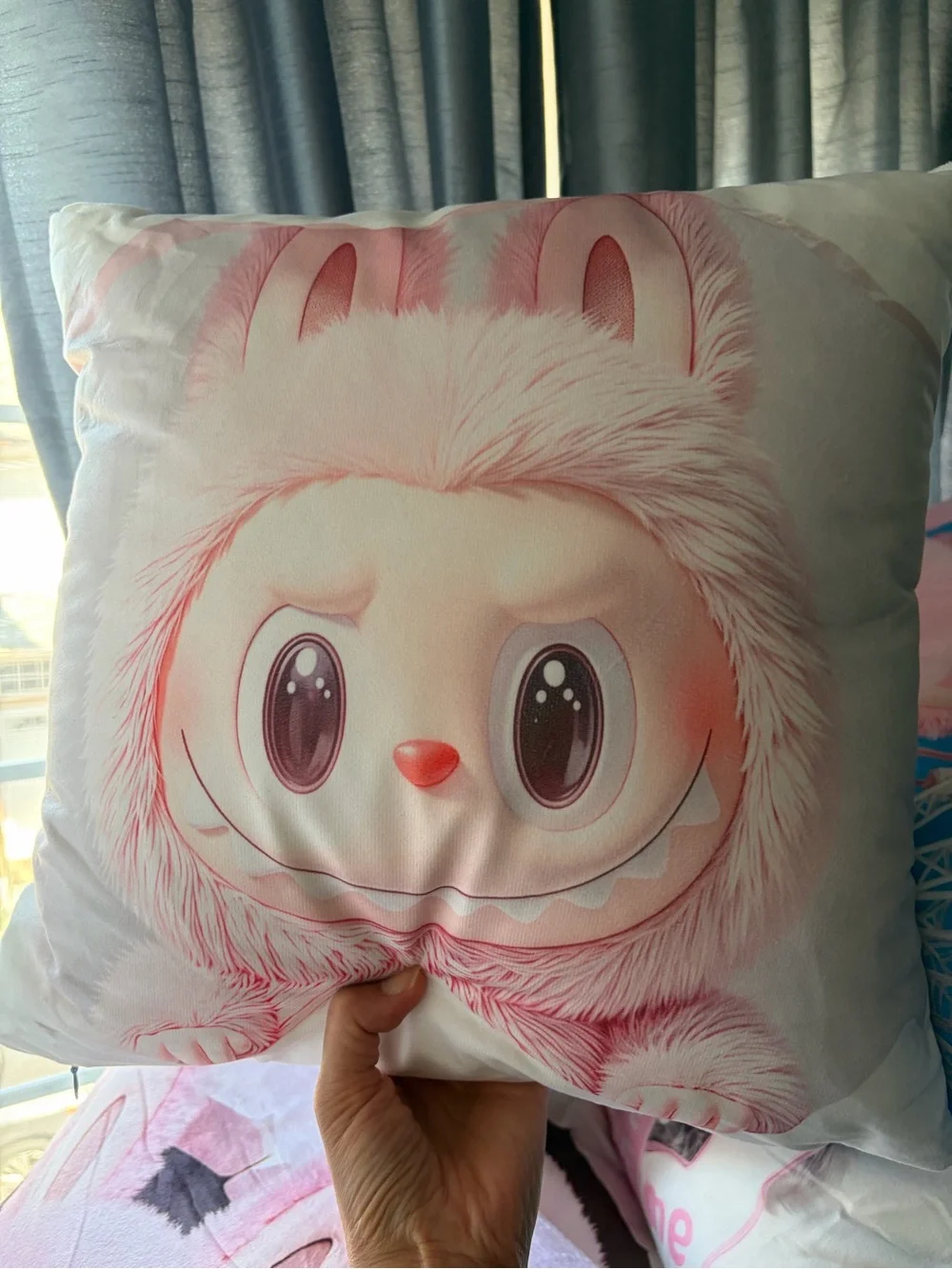Cute Pink Throw Pillow